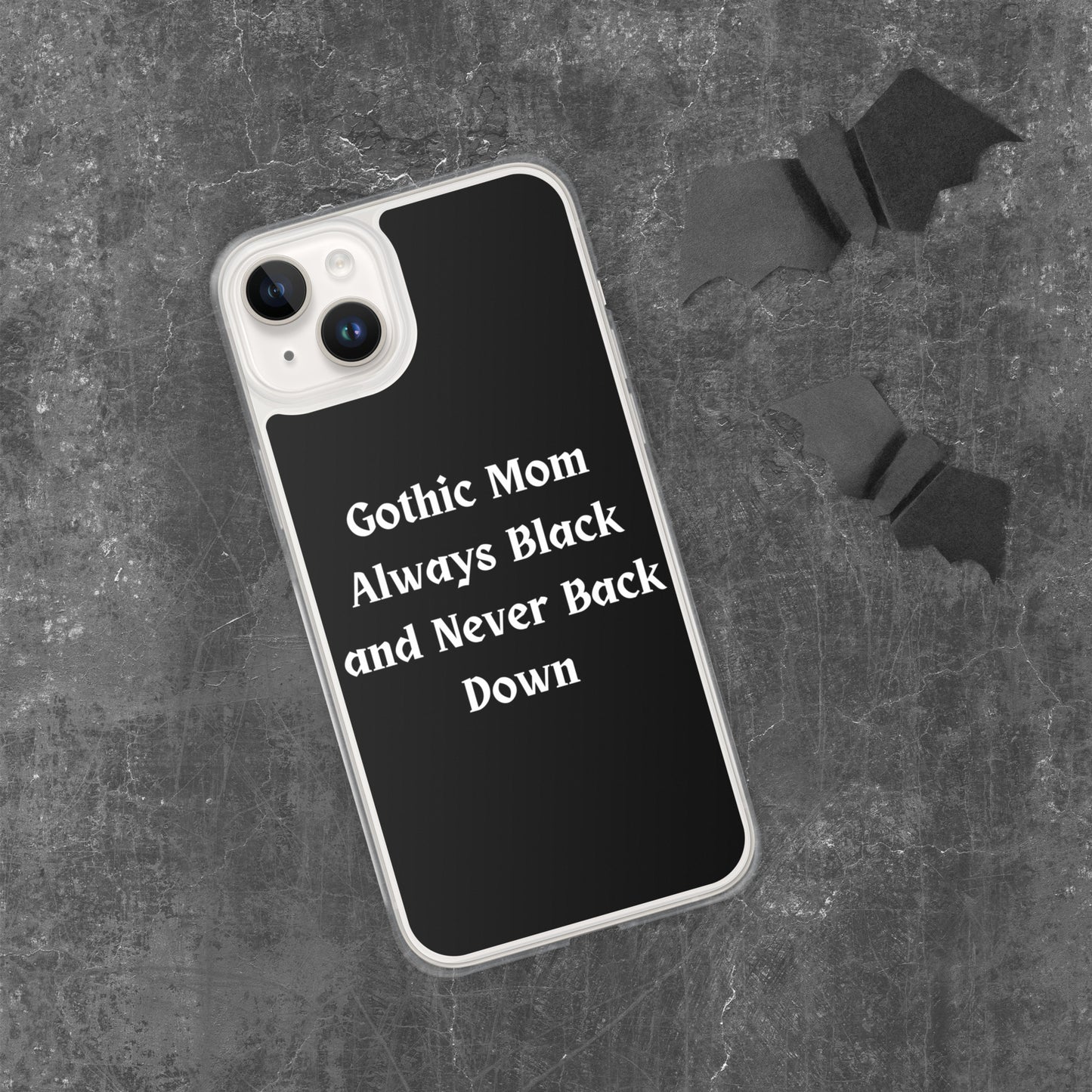 Gothic Mom Always Black Case for iPhone®