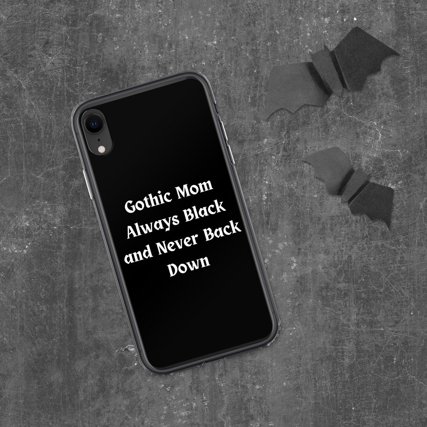 Gothic Mom Always Black Case for iPhone®