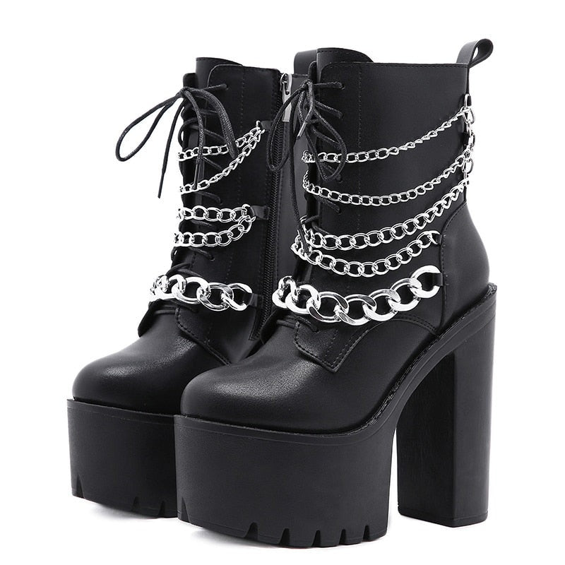 Helga Punk Platform Boots